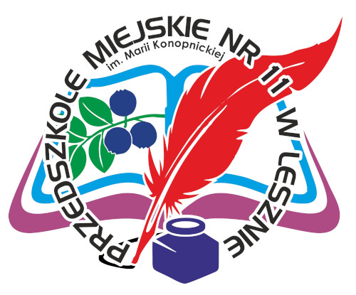 Logo Przedszkola Miejskiego nr 11 im. Marii Konopnickiej w Lesznie